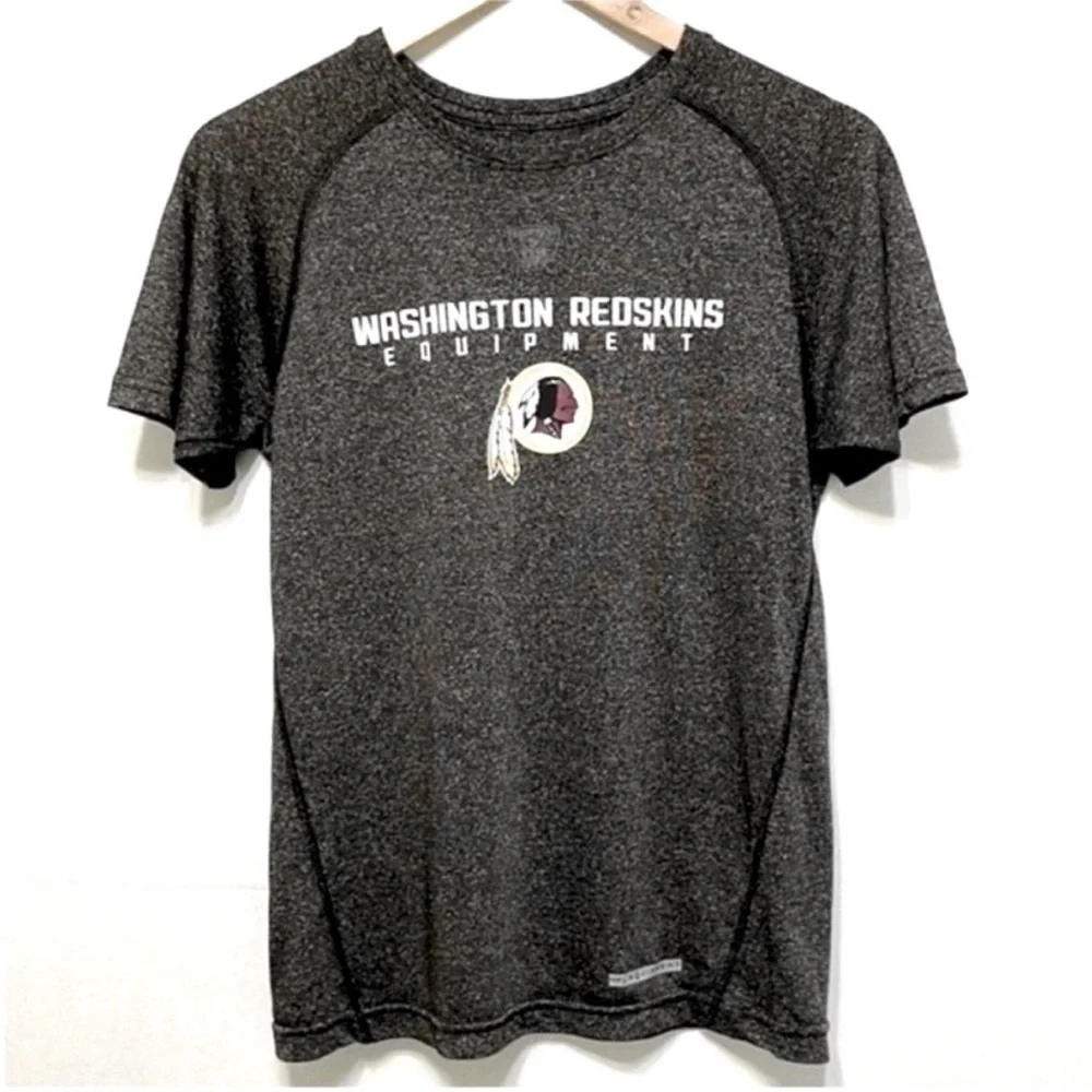 NFL Washington Redskins Equipment Short Leave Shirt Kids size 14/16 Soft Tagless